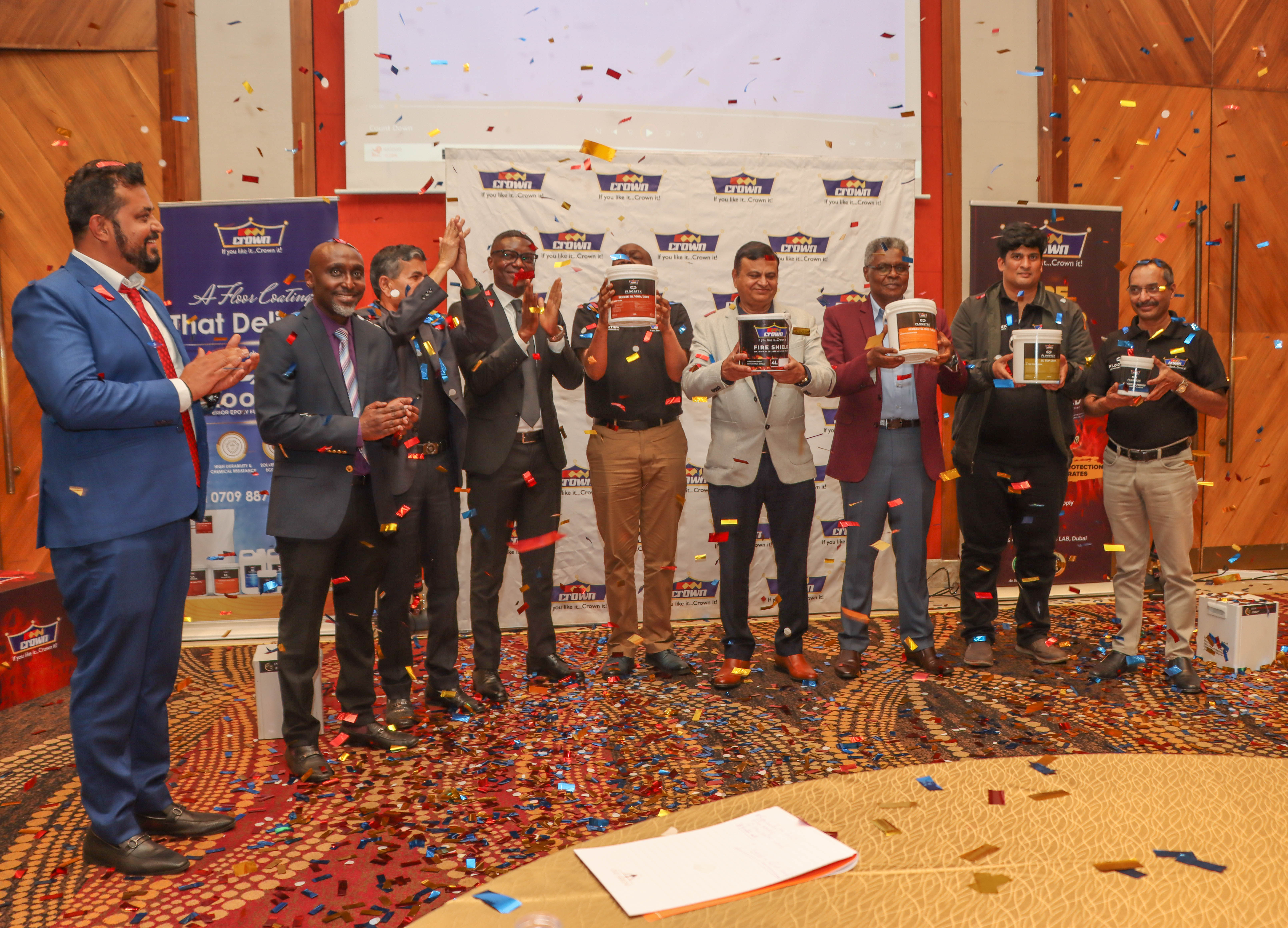 Crown Paints Unveils Two Groundbreaking Innovations: Crown FloorTek and Crown Fire Shield at a Landmark Launch in Nairobi.