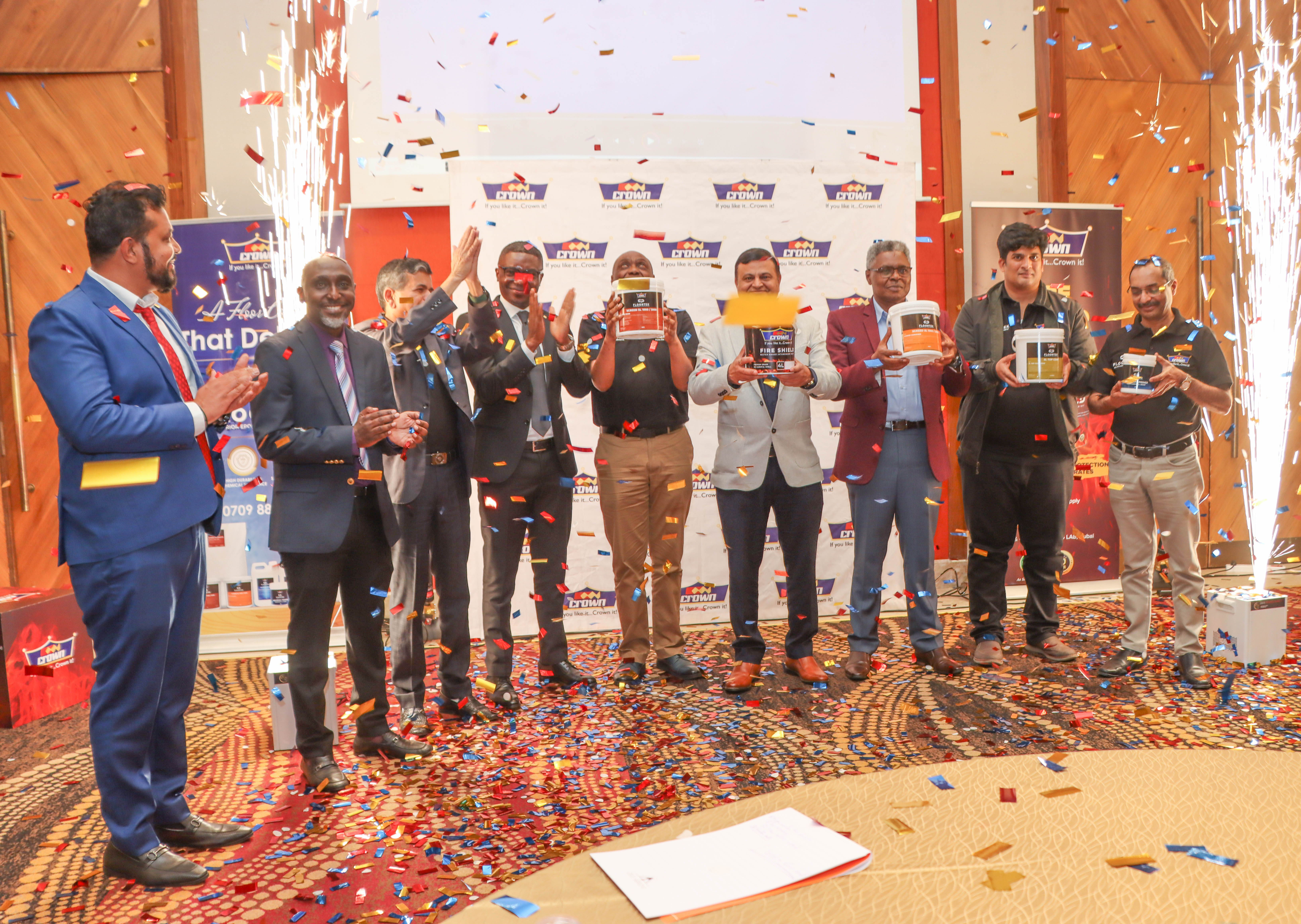 Crown Paints Unveils Two Groundbreaking Innovations: Crown FloorTek and Crown Fire Shield at a Landmark Launch in Nairobi.