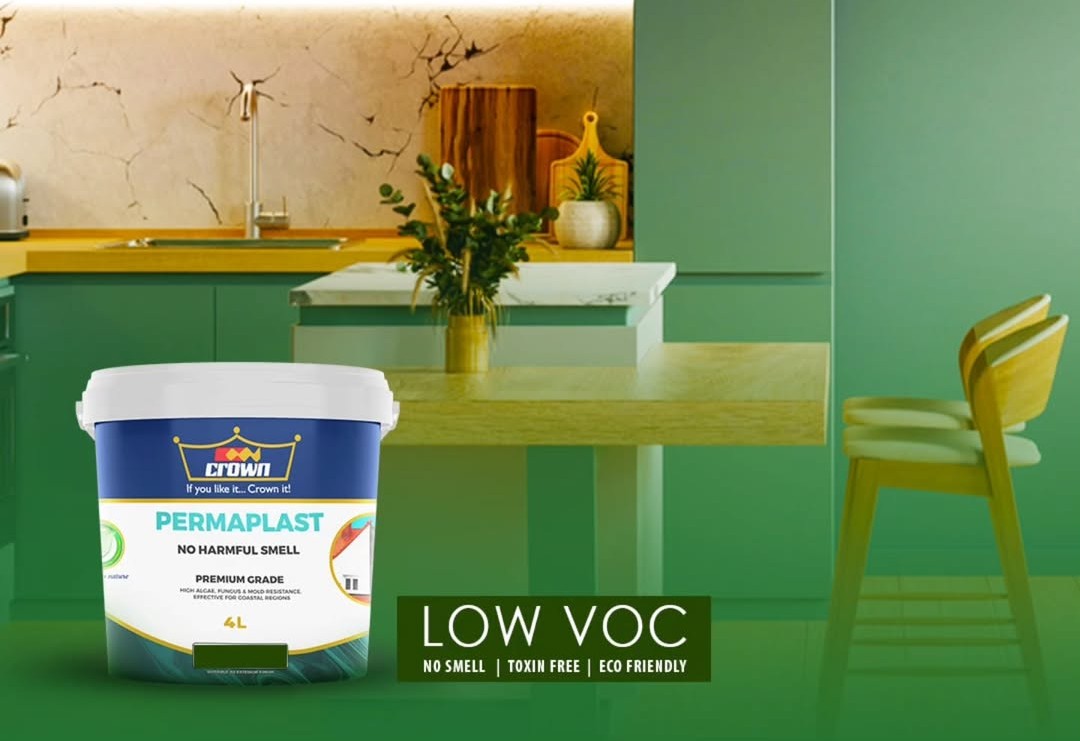 Crown Paints: Leading The Way with LOW VOC Paints