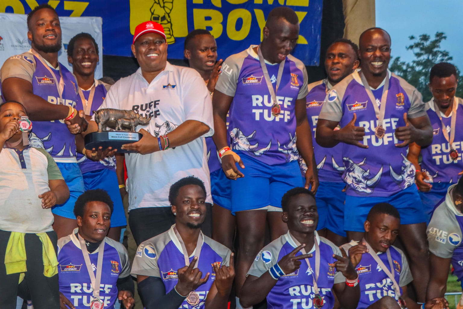 Crown Paints Champions the Ruff ’n’ Tuff 7s