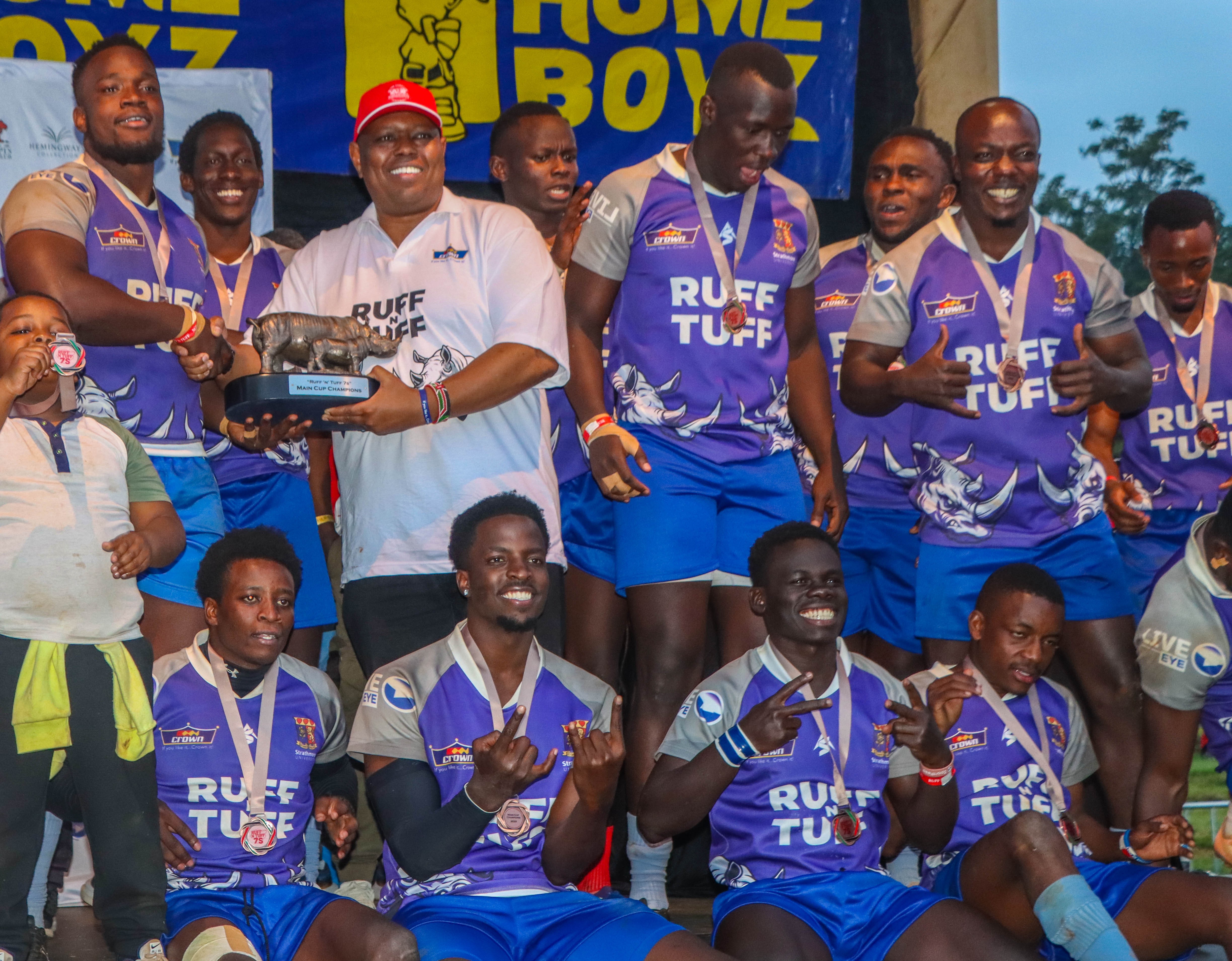 Crown Paints Champions the Ruff ’n’ Tuff 7s