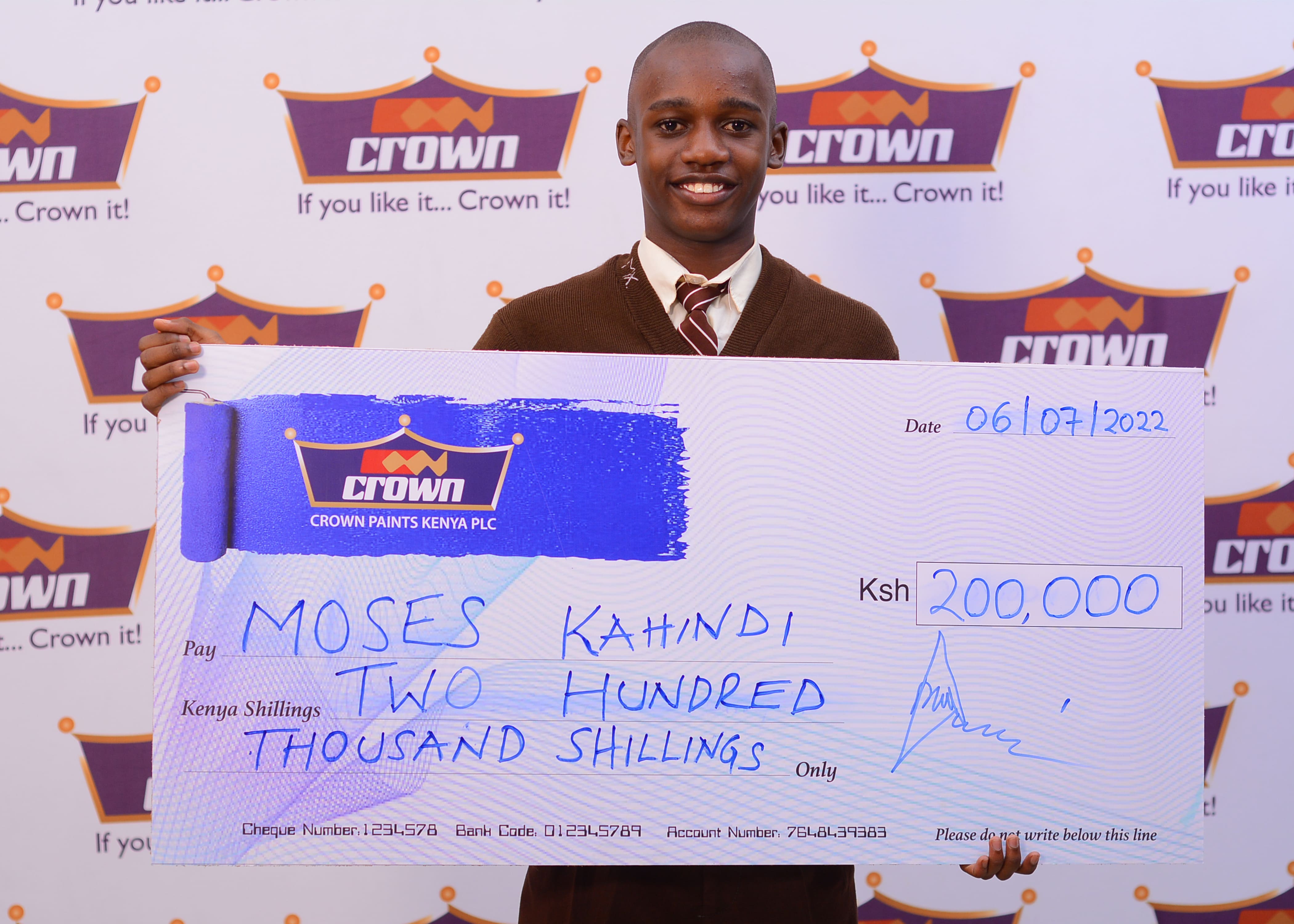 THE INAUGURAL CROWN YOUR ART COMPETITION