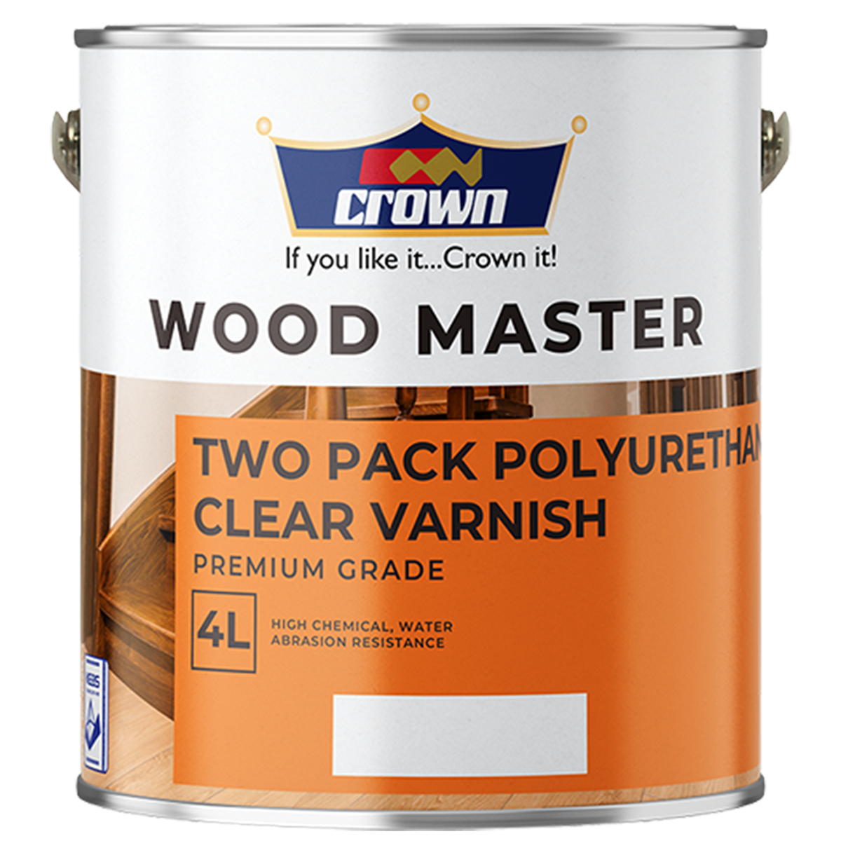 Photo of Crown Wood Master Two Pack Polyurethane Clear Varnish
