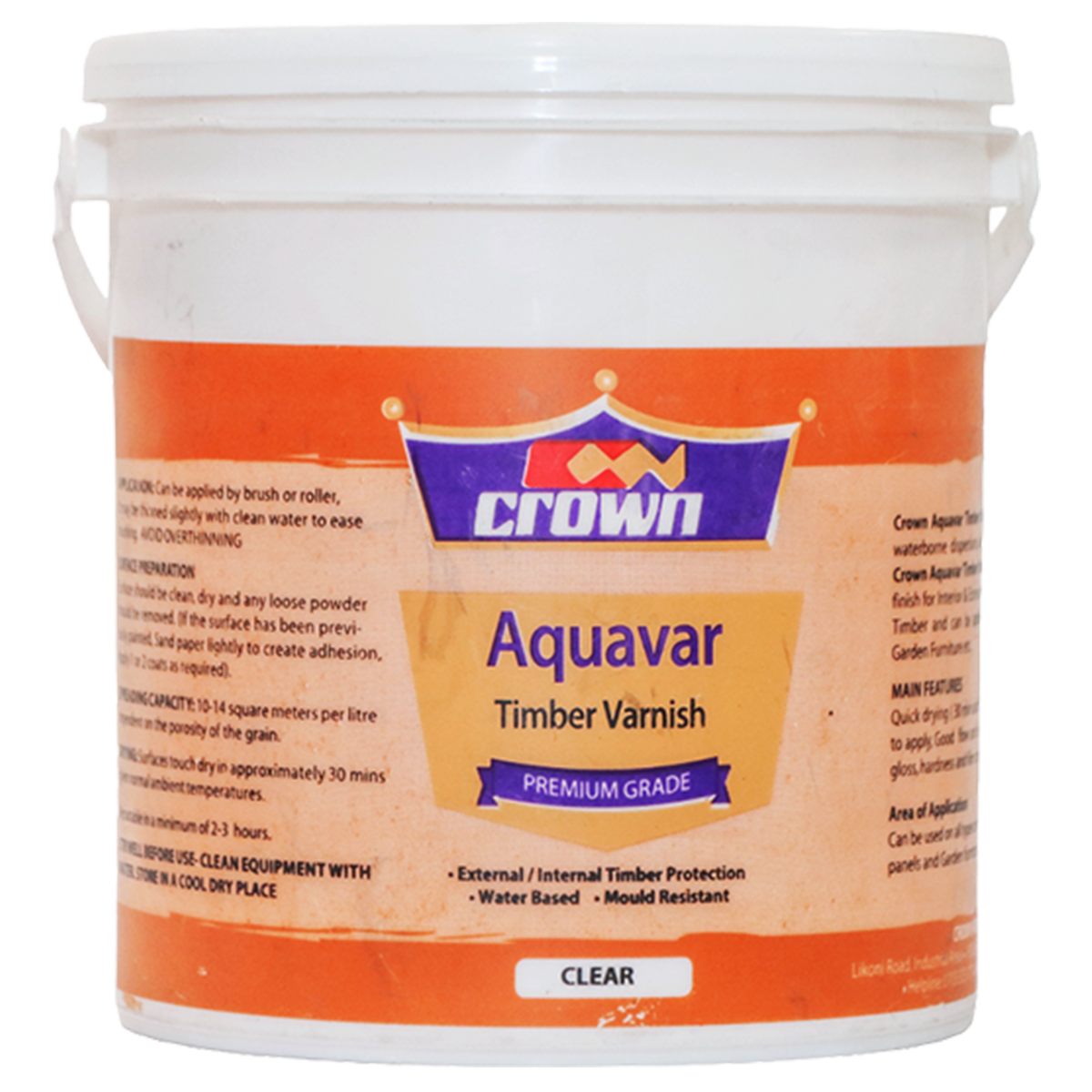 Photo of Crown Wood Master Aquavar WB Varnish