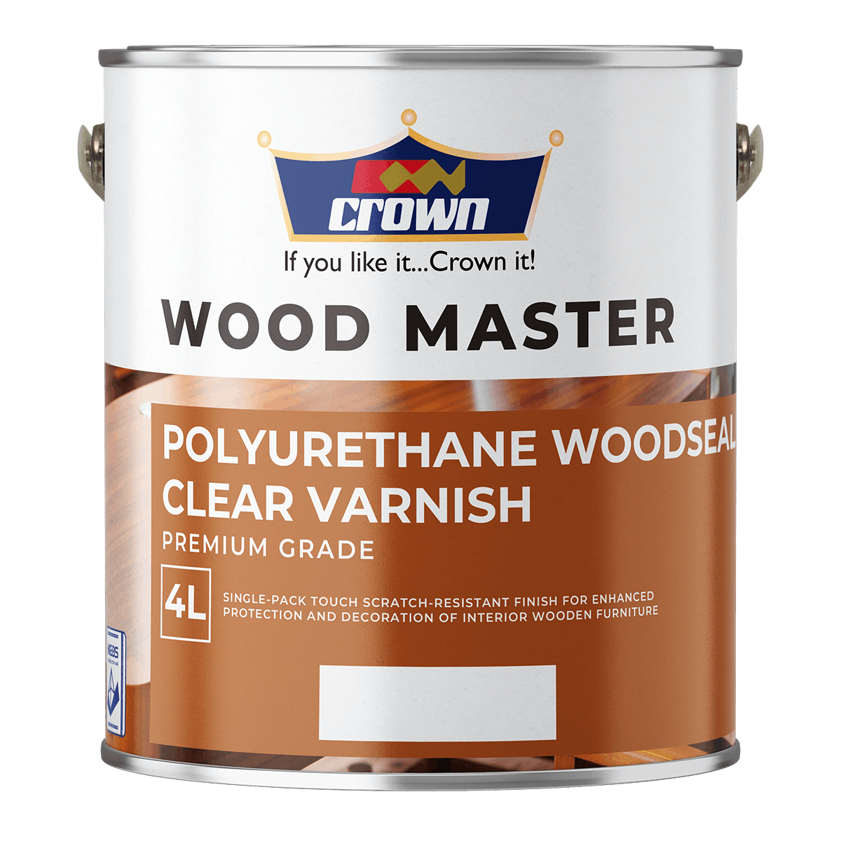 Crown Wood Master Polyurethane Clear Varnish
