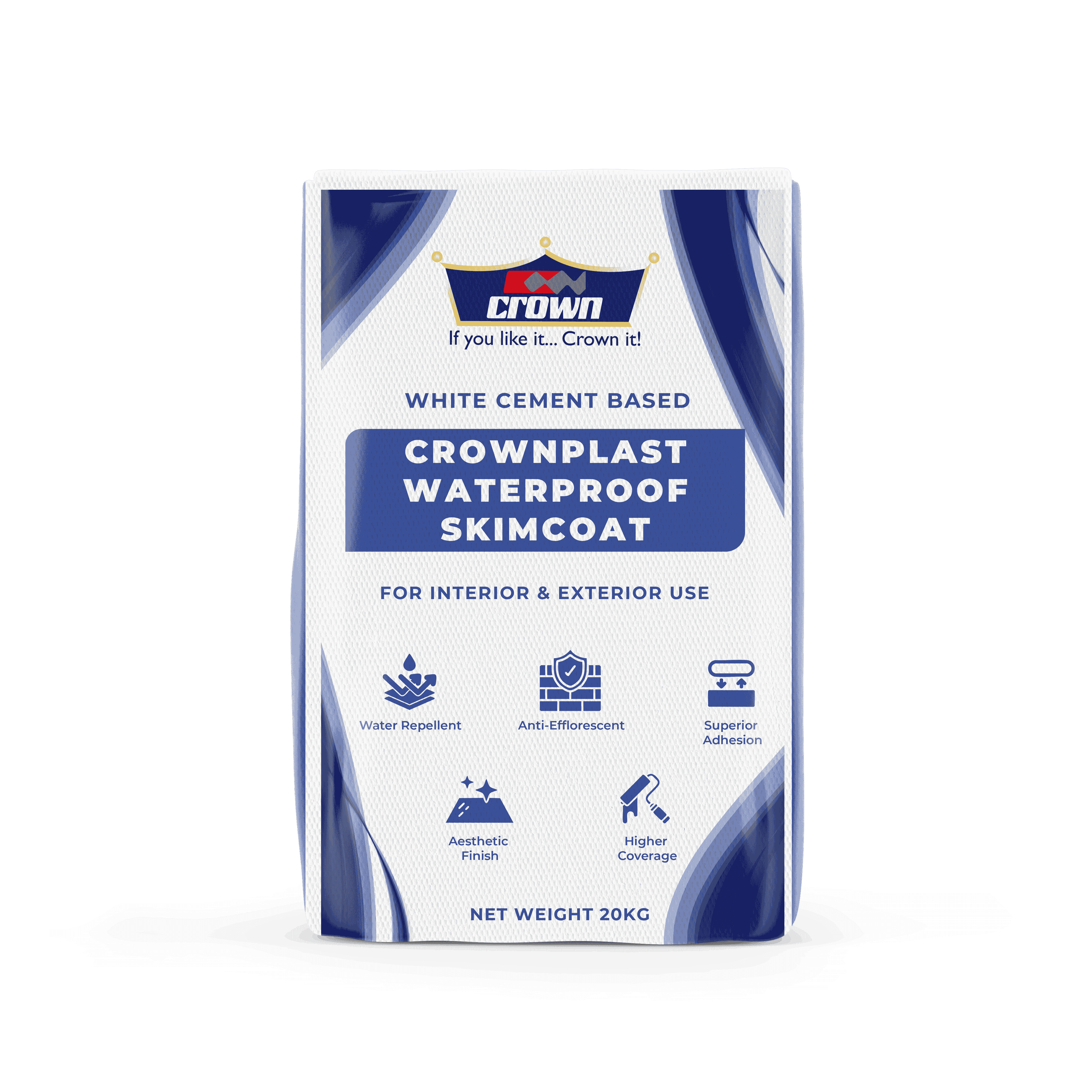 Crownplast Waterproof Skimcoat 