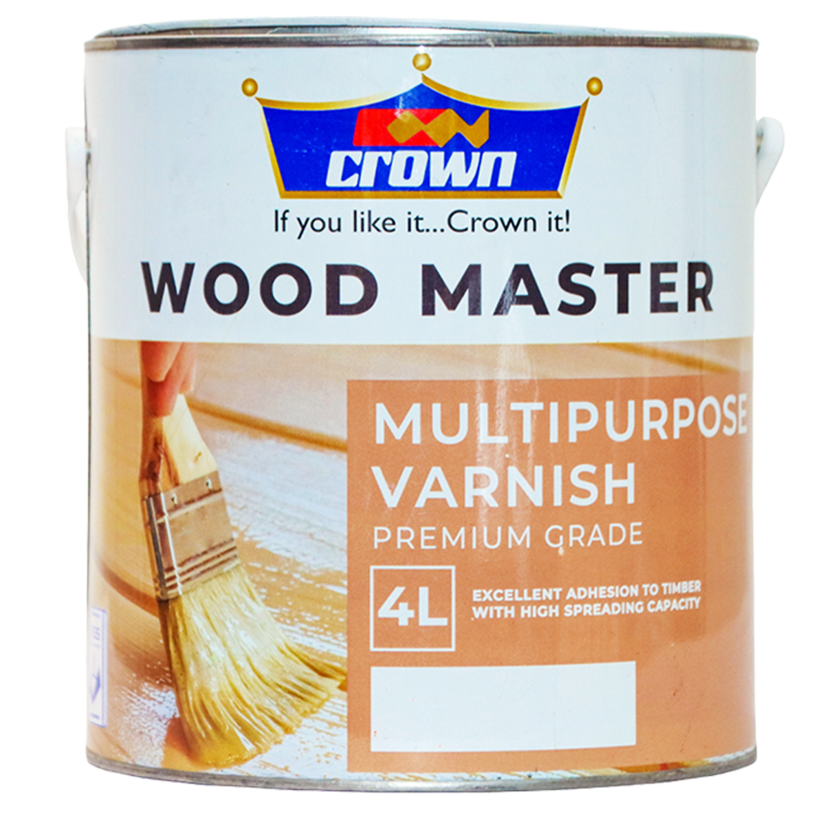 Photo of Crown Wood Master Multipurpose Clear Varnish Gloss 